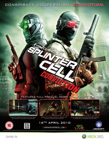 Tom Clancy's Splinter Cell: Conviction (March 2010) (UK) (2)