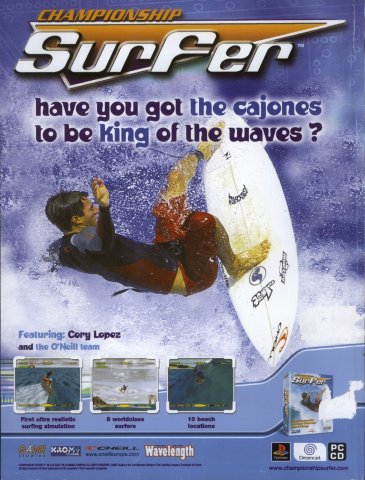 Championship Surfer (April 2001) (UK)