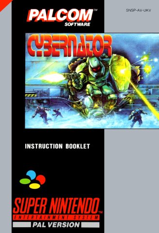 CYBERNATOR manual (PAL) (UK)