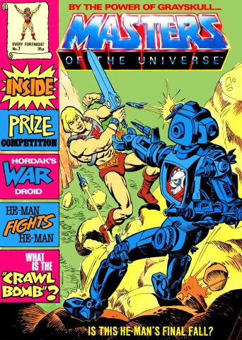 masters of the universe comic #7 (UK)