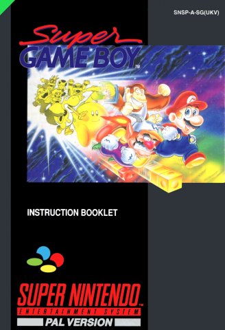 Super Gameboy manual (PAL) (UK)