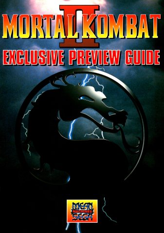 Mortal Kombat 2 Mean Machines Sega Booklet Guide