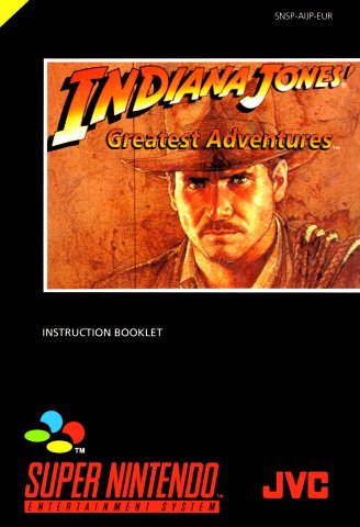 Indiana Jones manual (PAL) (UK-EU)