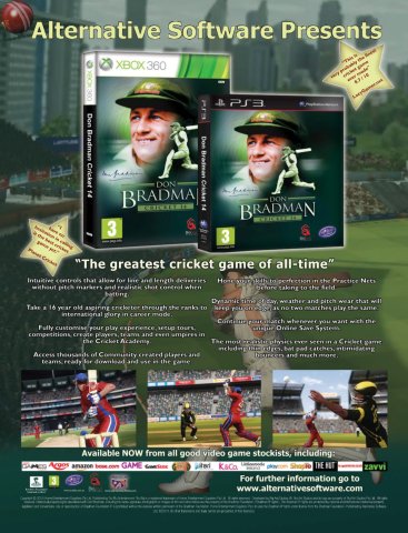 Don Bradman Cricket 14 (May 2014) (UK)