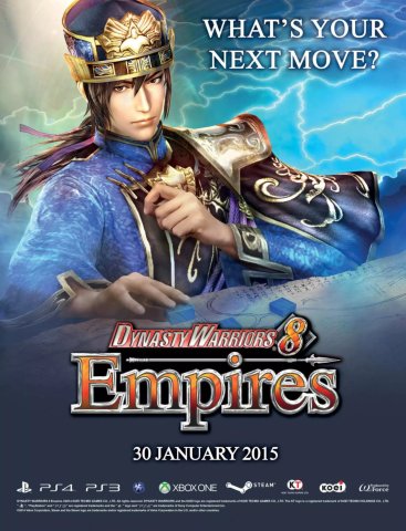 Dynasty Warriors 8: Empires (December 2014) (UK)