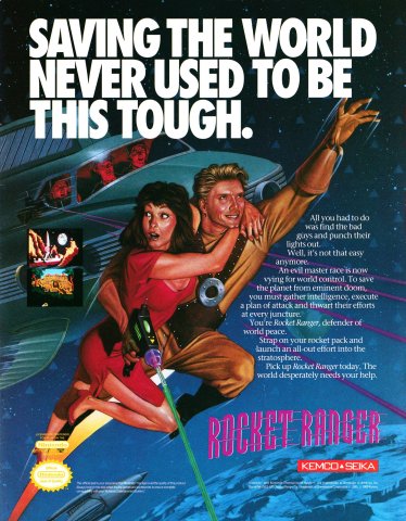 Rocket Ranger (August 1990)