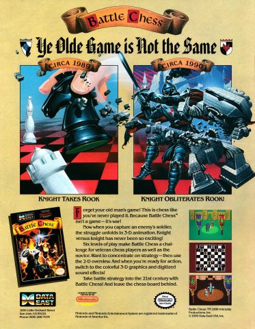 Battle Chess (August 1990)