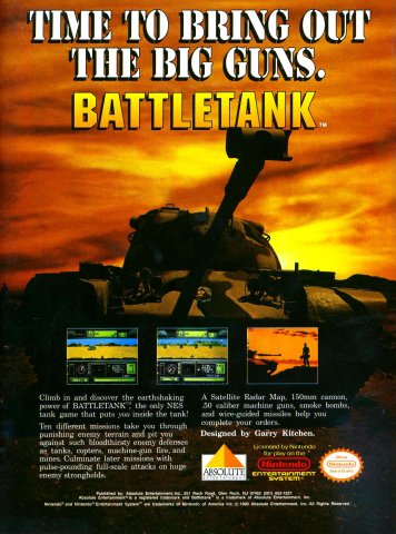 Battletank (November 1990)