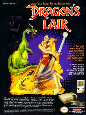 Dragon's Lair (November 1990)