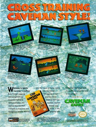 Caveman Games (October 1990)