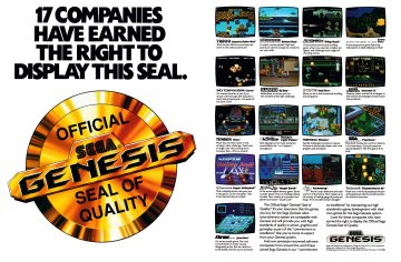 Genesis Seal of Quality multi (October 1990)