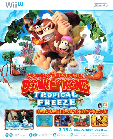 Donkey Kong: Tropical Freeze (February 2014) (JP)