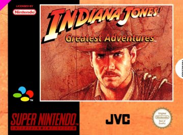 Indiana Jones Greatest Adventures box art (PAL) (UK) (EU)