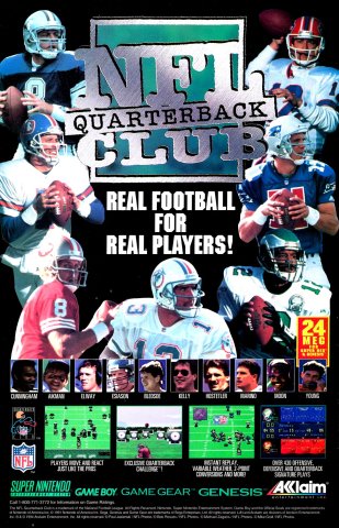 NFL Quarterback Club (March 1995)