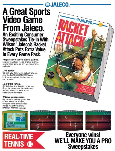 Racket Attack (March 1989)