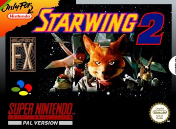 Starwing 2 box art (PAL) (UK) custom made my @Adrian77