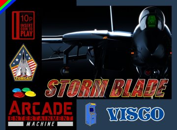 Storm Blade arcade box art