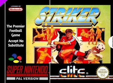 Striker box art (PAL) (UK)