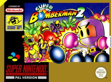 Super Bomberman 2 box art (PAL) (UK) (EU)