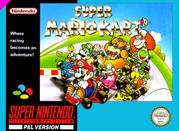 Super Mario Kart (PAL) (UK)