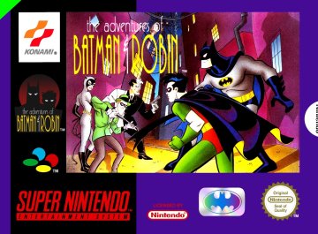 The Adventures of Batman & Robin box art (PAL) (UK) (EU)