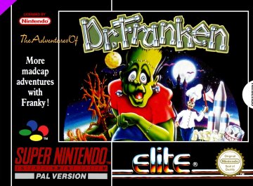 The Adventures of Dr. Franken box art (PAL) (UK)