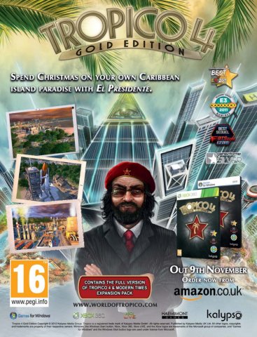 Tropico 4 Gold Edition (November 2012) (UK)