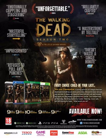 Walking Dead, The: Season Two (November 2014) (UK)