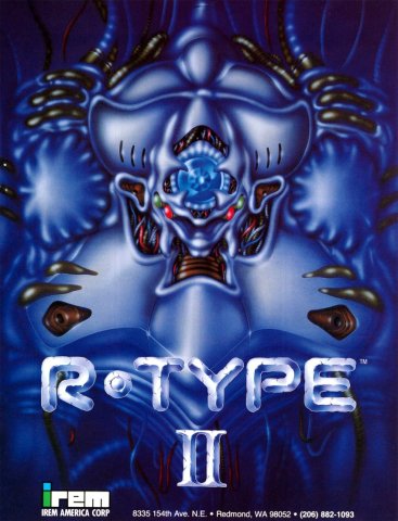 R-Type II flyer (arcade) (1989) (USA)