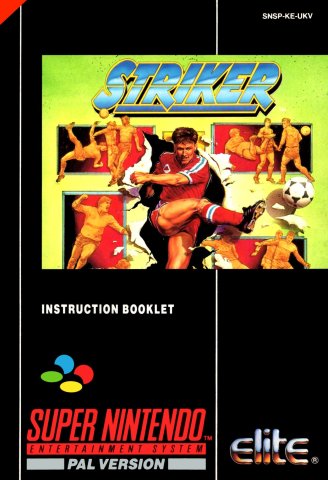 Striker manual (PAL) (UK)