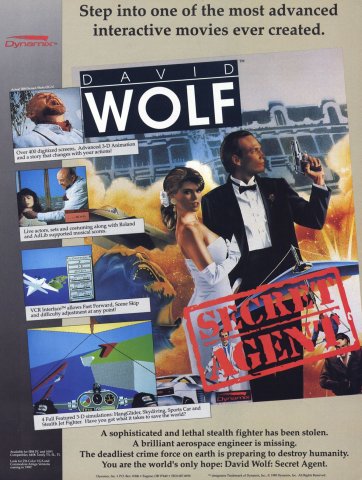 David Wolf: Secret Agent (October 1989)