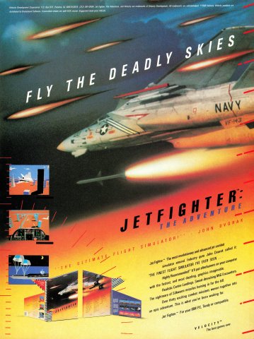 Jetfighter: The Adventure (July 1989)