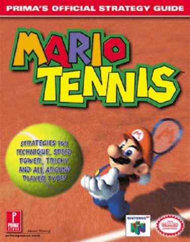 Mario Tennis Prima Official Game Guide