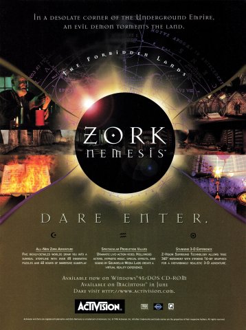 Zork Nemesis (June 1996)