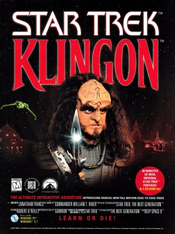 Star Trek: Klingon (June 1996)