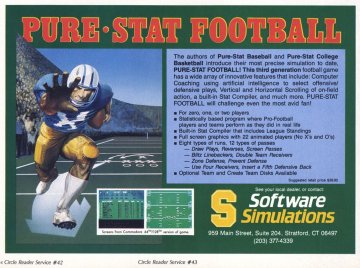 Pure-Stat Football (October 1989)