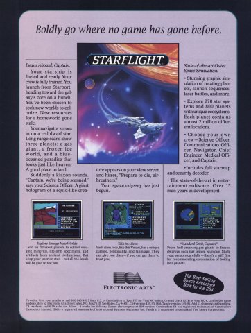 Starflight (October 1989)