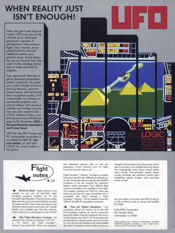 UFO (October 1989)