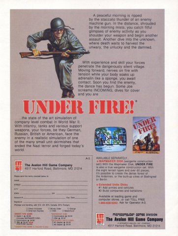 Under Fire! (October 1988)