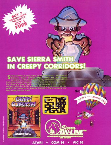 Creepy Corridors (November 1983)