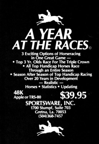 A Year at the Races (March 1982)