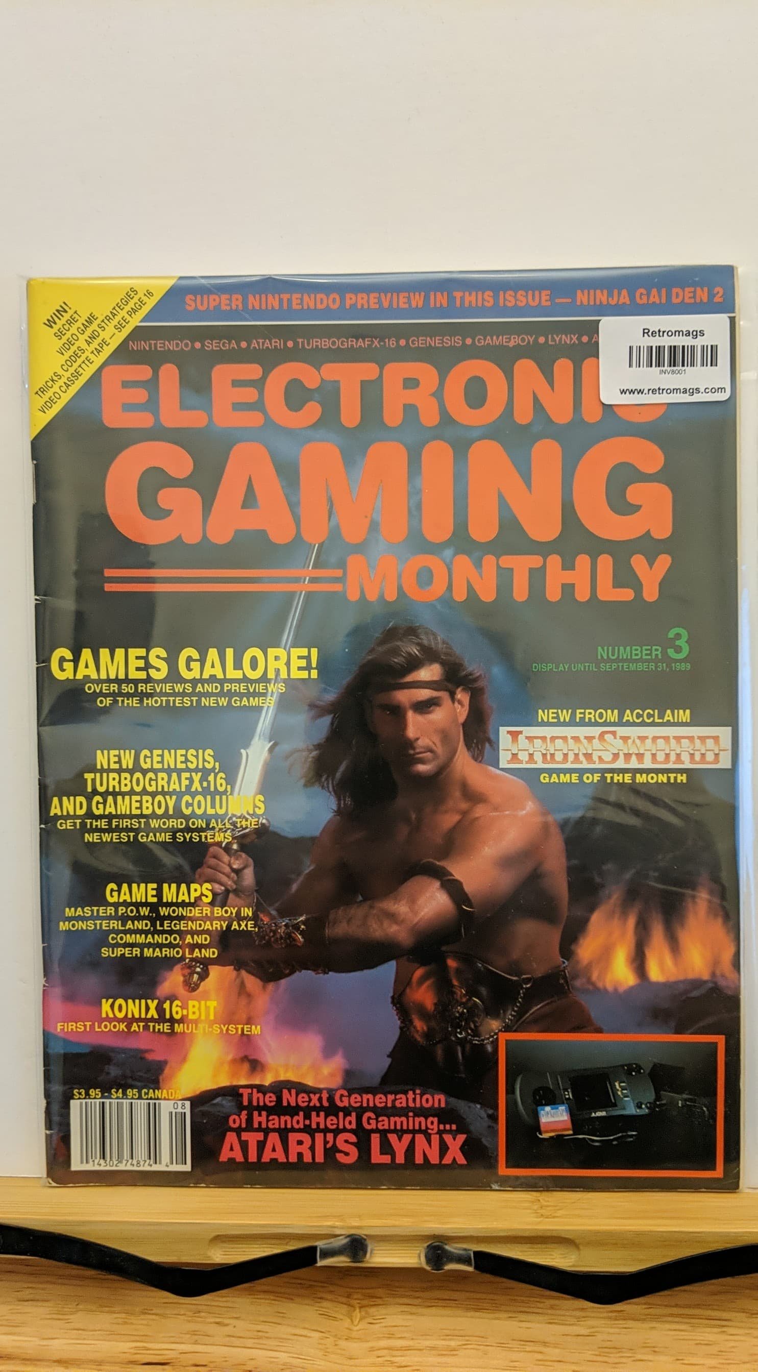 Electronic Gaming Monthly Issue 3 (September/October 1989)