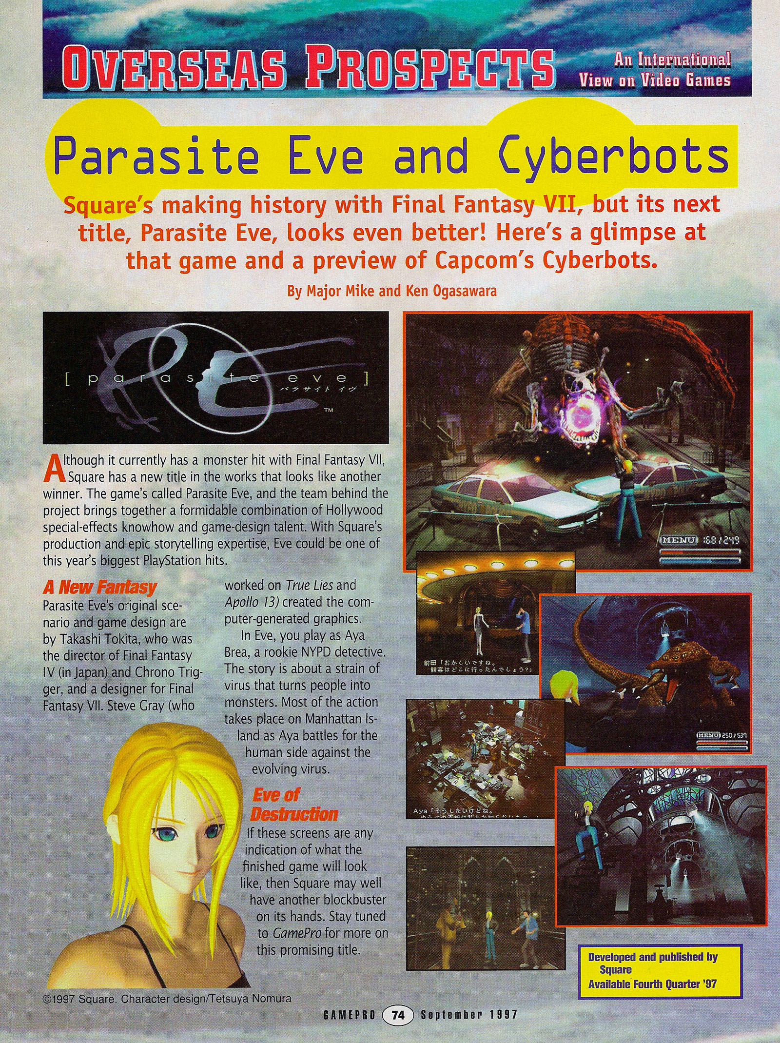 Parasite Eve (PS1) - The Cover Project